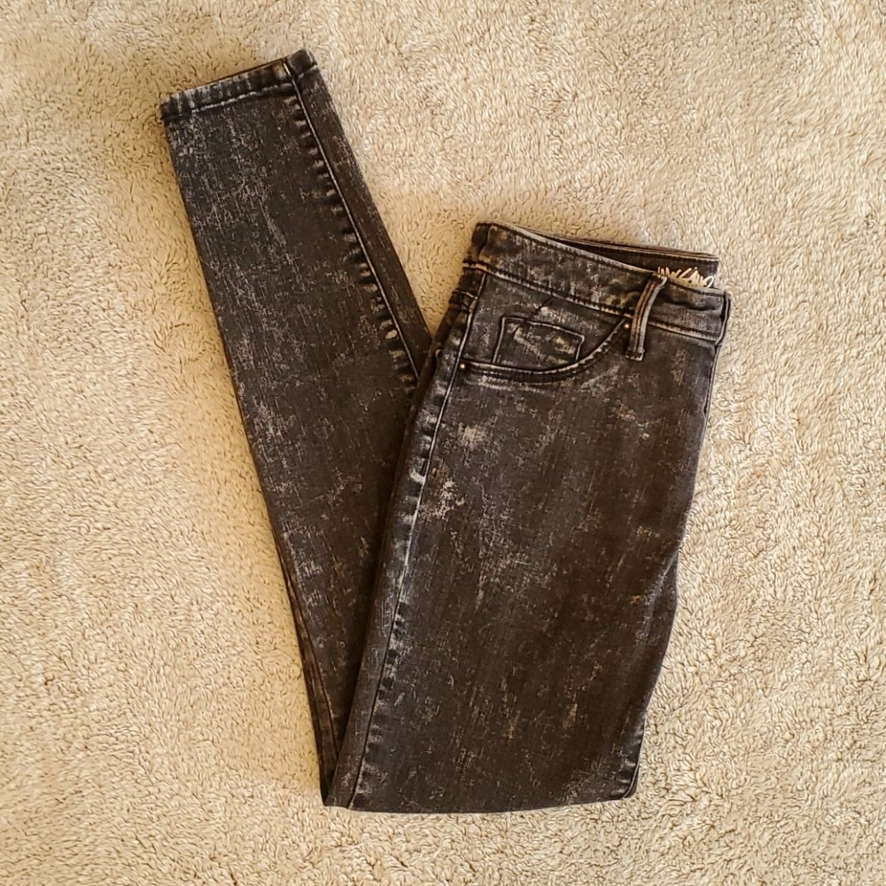 Acid wash Jegging